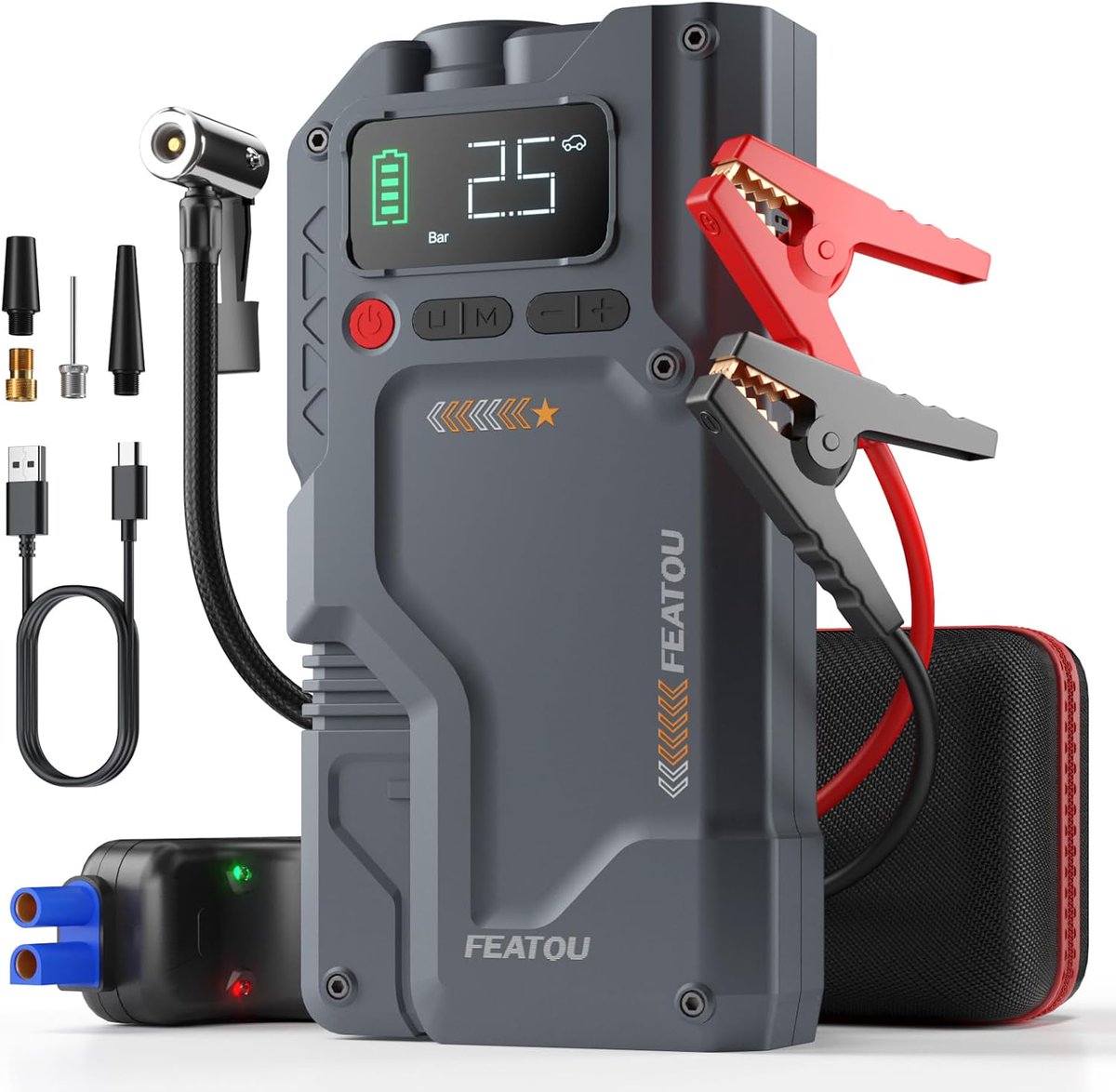 4500A Jump Starter and Air Compressor $37, reg $99.99! -- Code D6MPIO5N
fkd.deals/?product=https…

4D Heated Shiatsu Neck &amp; Shoulder Massager $25, reg $99.99! - Code 9NXRSCIC
fkd.deals/?product=https…