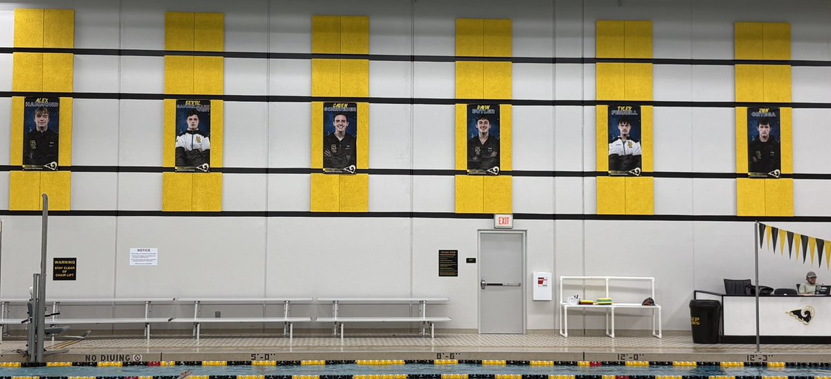 Senior banners are up!