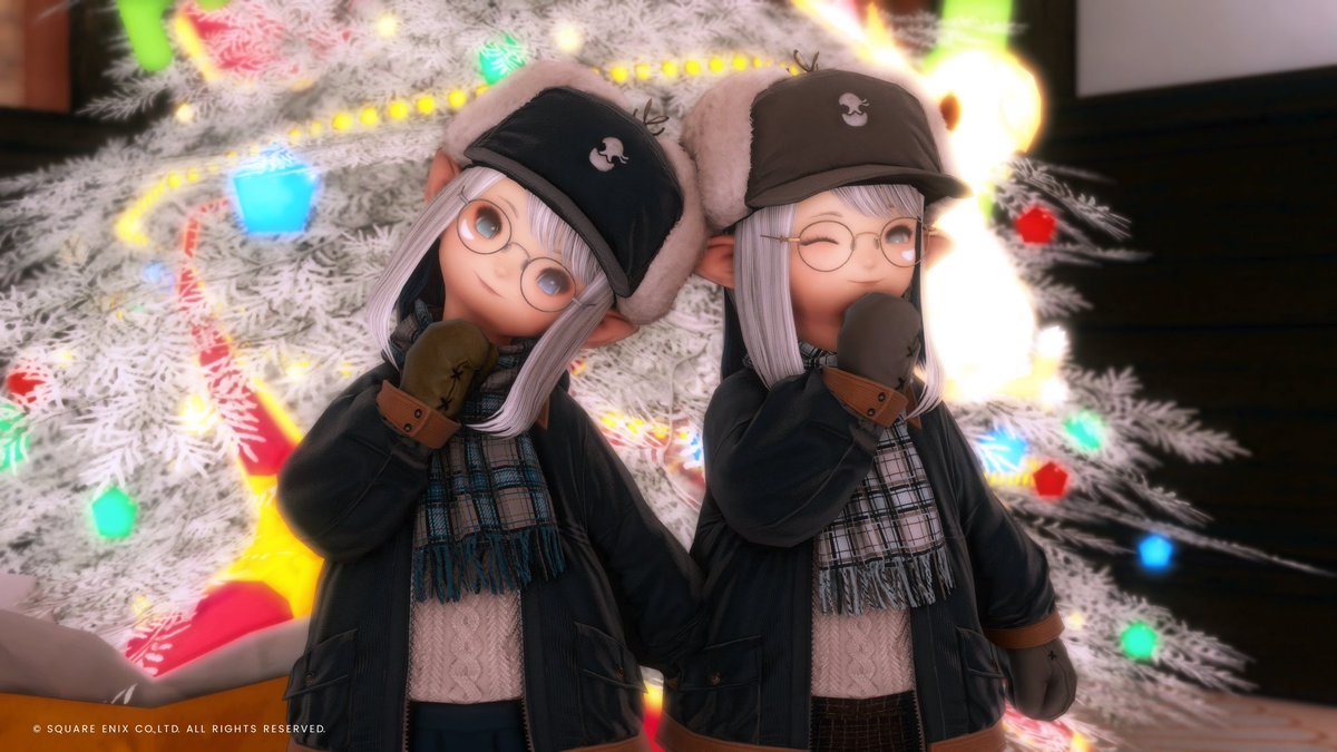 ララフェルしか勝たん❕🩵🤍
 #おはララ
