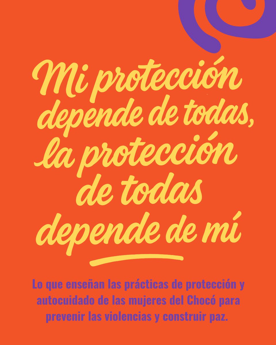 #Hoy en este #ComadreoDigital hablaremos de cómo las mujeres del departamento de Chocó han demostrado que el cuidado colectivo salva vidas y su importancia en la prevención de violencias contra las mujeres, las niñas y su aporte a las construcción de paz en el territorio.

💜