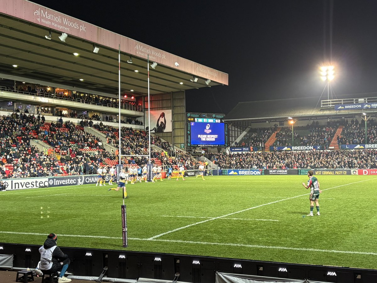 Friday Night European Lights at Welford Road #LEICvLEIN #LEIvLEI