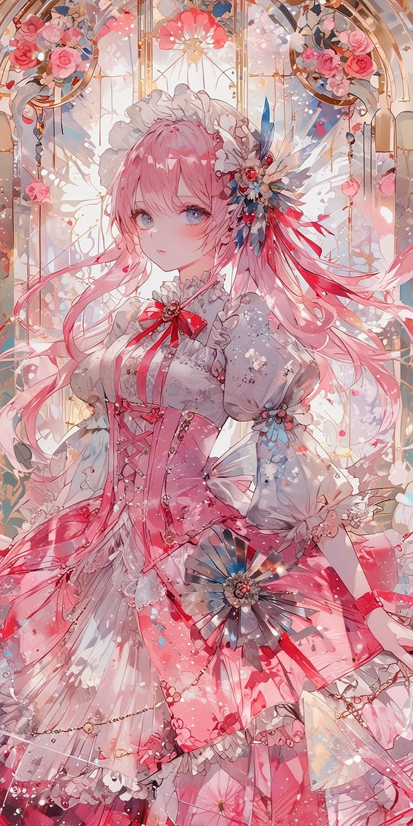 QT Pink Hair!🩷 QT ピンクヘアー！🫖🩷 Good morning everyone☕️