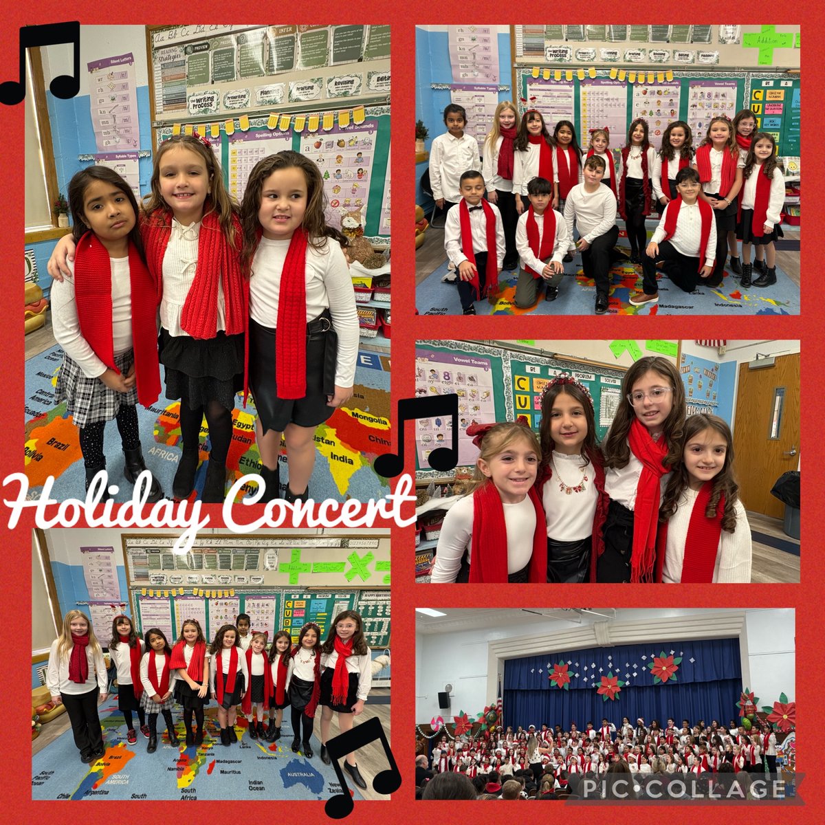 Amazing job at today’s holiday Concert! We can’t wait for Monday’s Performance!