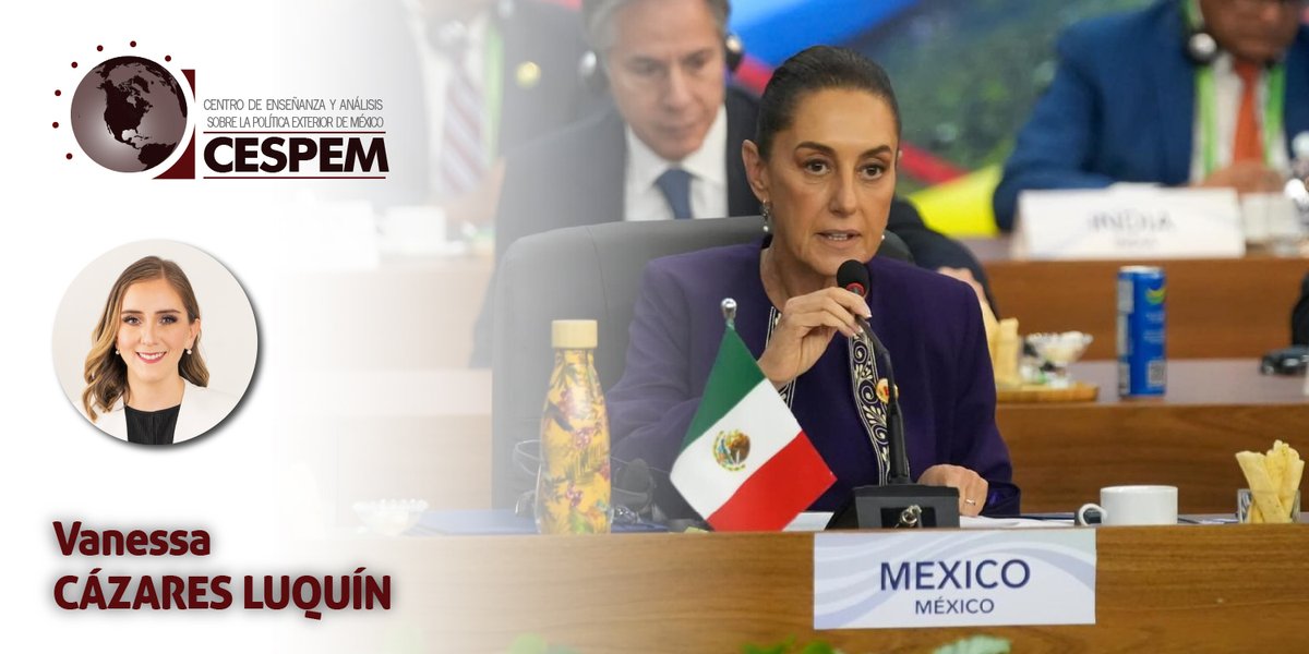 Centro de Enseñanza y Análisis sobre Pol Ext de Mx tweet media