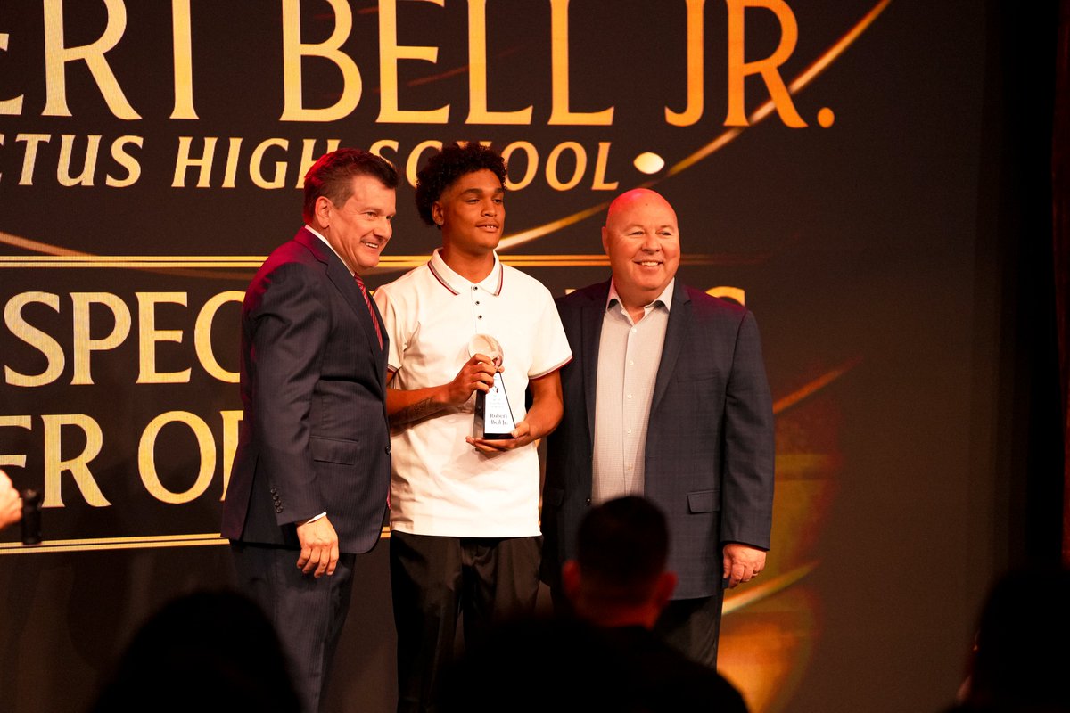 What a night to celebrate amazing Arizona athletes! 👏
We hosted the inaugural Arizona Cardinals High School Football Honors presented by Avnet
We were able to shine a light on high school coaches and athletes who went above and beyond on and off the field during the 2025 boys tackle and girls flag football seasons!!