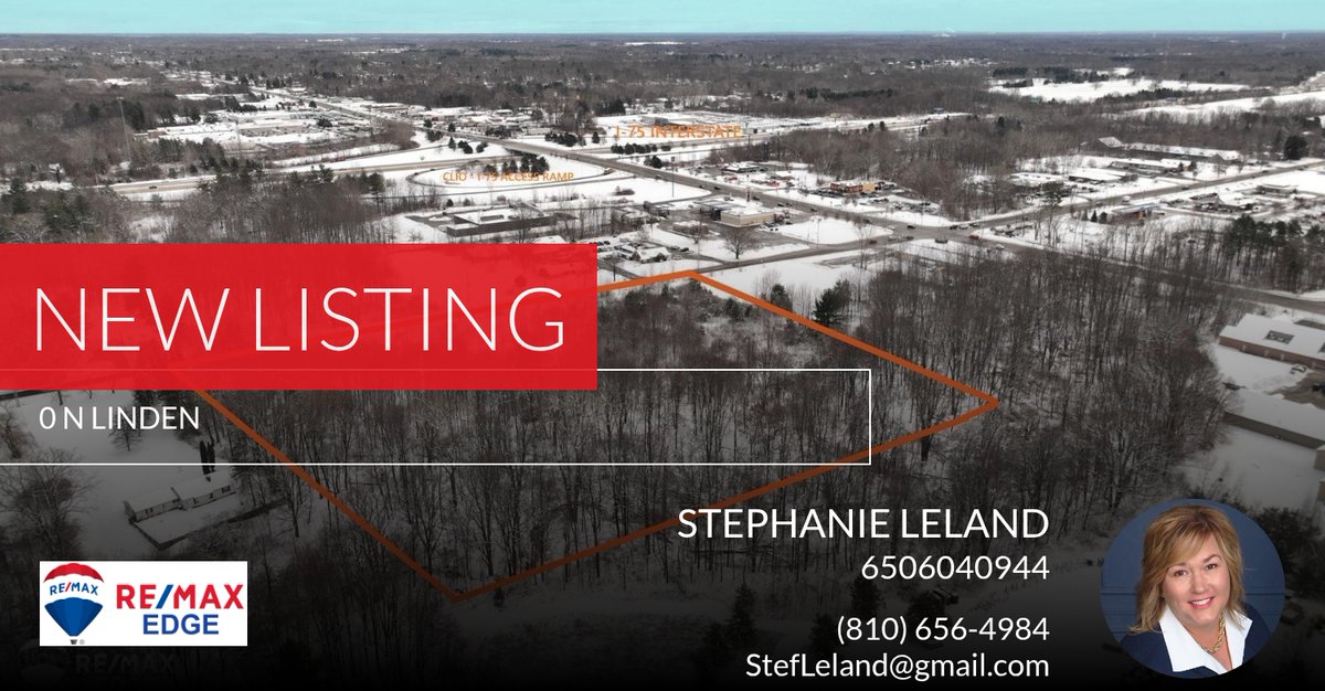 Stefsells's tweet photo. 📍 New Listing 📍 Take a look at this fantastic new property that just hit the market located at 0 N Linden in Clio. Reach out here or at (810) 656-4984 for more information

Stephanie Leland
Associate Broker RE/MAX Edge
... https://t.co/PhKaH4DLQL https://t.co/9ZnhquYODL