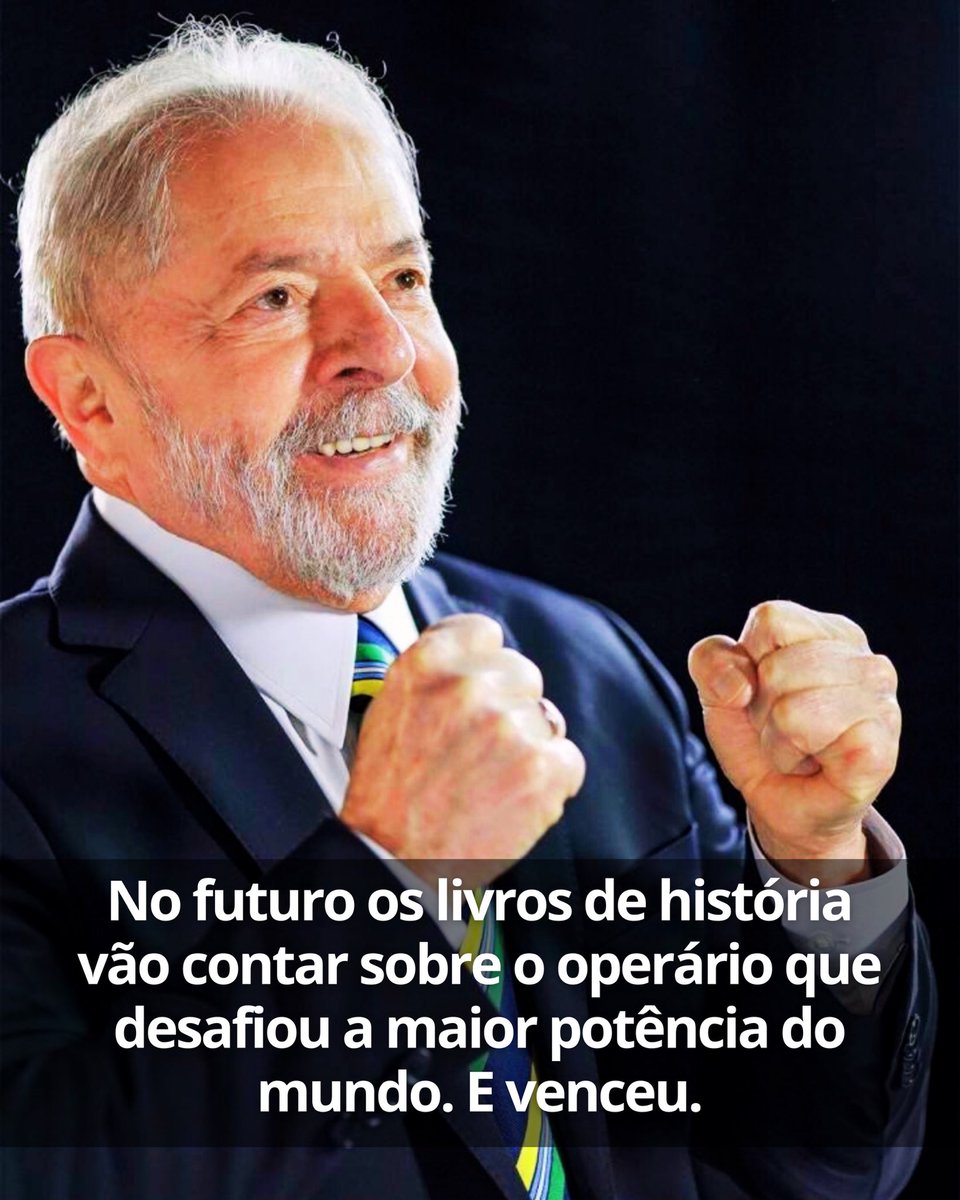 BacurauA's tweet photo. No futuro os livros de história vão contar sobre o operário que desafiou a maior potência do mundo. E venceu. https://t.co/J1nsj9KPgp