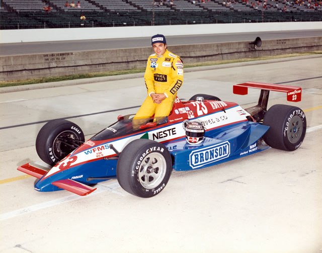 29 weekends down... 23 to go til the 110th Indianapolis 500 Mile Race <a href="/IMS/">Indianapolis Motor Speedway</a> #IsItMayYet 1988 #23 Tero Palmroth 🇫🇮. #IndyCar <a href="/Chad__15/">Chad Frankenfield 🦅🇺🇸🏁</a> <a href="/500Indy1911/">Bryan Friedrich</a> <a href="/originalndcar/">Jeff Jursa</a> <a href="/CarterMascola/">Carter Mascola</a> <a href="/aracething/">Harold Graves</a>