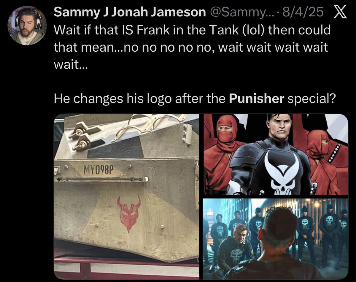 Sammy J Jonah Jameson tweet media