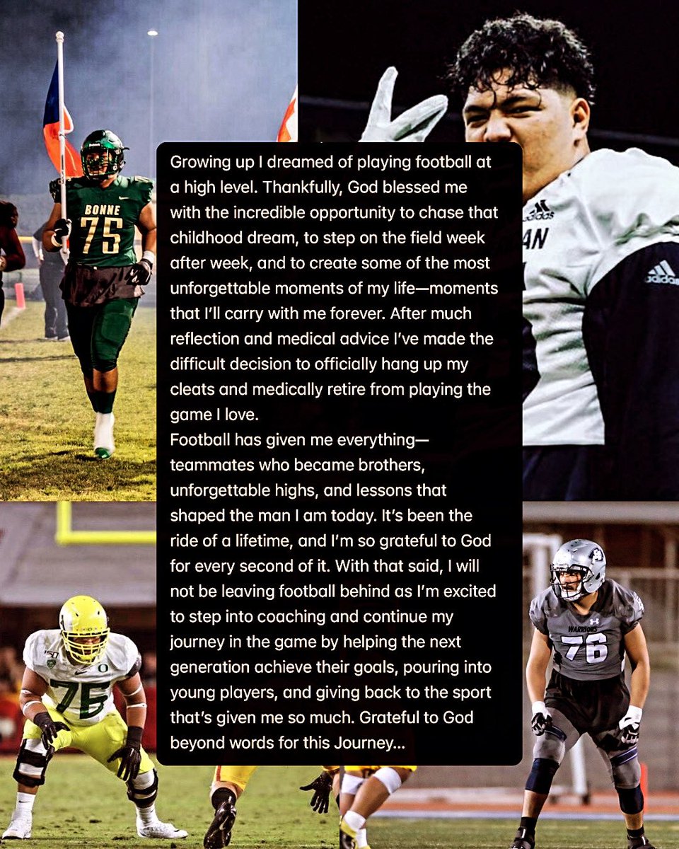 jztauanuu's tweet image. I just wanna thank all my Coaches/Mentors that have helped me succeed in this game. I’m thankful for every opportunity, lesson, and experience that God and this game have provided for me 💯 
All Glory To God 🙏🏽 ..

@FBWarriorsECC 
@TimKaub27