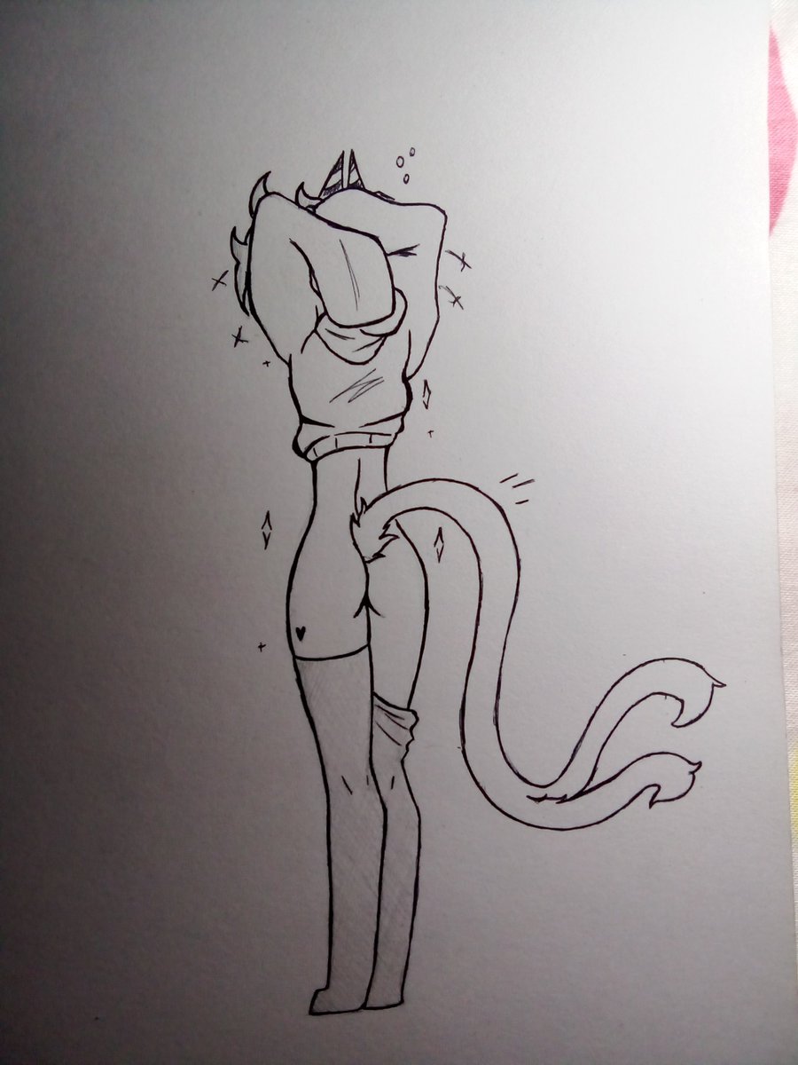 Catdemon178's tweet image. ass