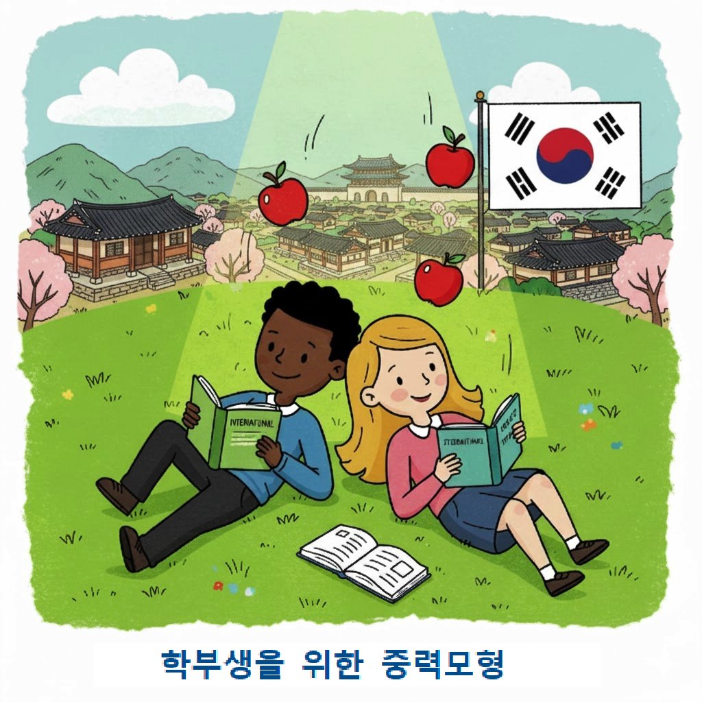 챕터의 한국어 번역본을 공유하게 되어 매우 기쁩니다! 한국어 사용자 학생들을 위해 이 소중한 공공재를 제공해 주신 최재림 교수(<a href="/choi_jaerim/">Jaerim Choi</a>) 와 권오현 교수(<a href="/Ekwonomist/">Ohyun Kwon (權五顯)</a>)께 깊이 감사드립니다. 이 자료가 많은 분들께 유용하게 활용되기를 바랍니다. Gravity rules! 💪