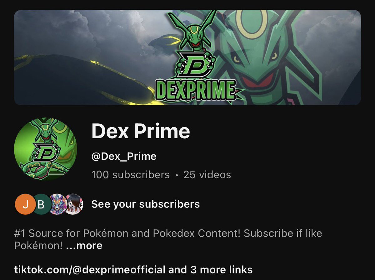 dex_prime's tweet photo. We have hit our first Milestone stone of 100 Subscribers on YouTube! That is absolutely amazing as we literally launched our channel on October 12th, 2025 which would make that exactly 2 months! 

Thank you all for the support on our channel. Next milestone goal 500 subscribers! https://t.co/3i4JiBPvjG