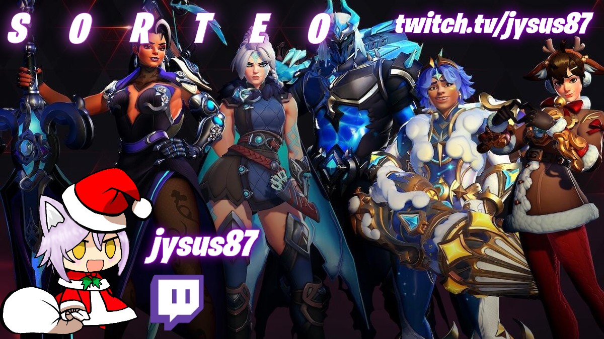 ❄️SORTEO SEASON 20 PASE PREMIUM❄️

PARA PARTICIPAR SERA EN NUESTRO CANAL DE TWITCH CANJEANDO LA RECOMPENSA "SORTEO SEASON 20" QUE PODRAN CANJEAR 1 VEZ POR STREAM.
EL SORTEO SERA EL DIA SABADO 20 DE DICIEMBRE TODO GRACIAS A #OW2LATAM y #OW2Temporada20