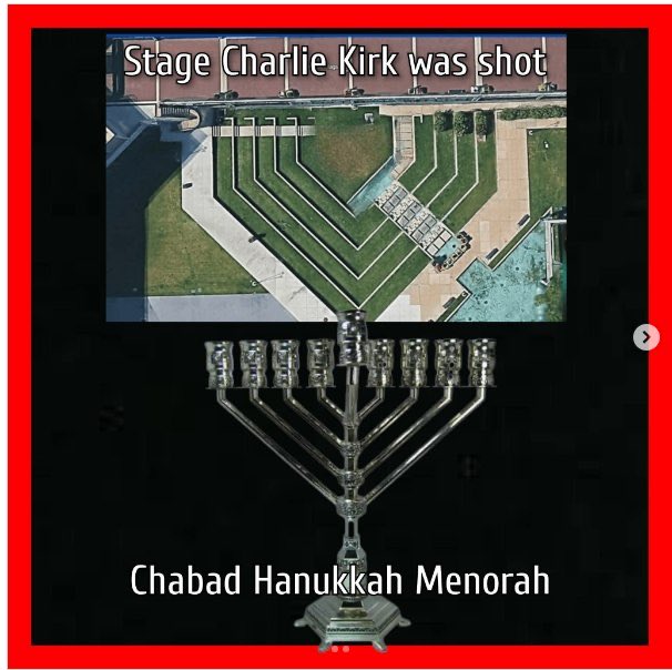 gr8save27's tweet image. Happy Hanukah 🕎 
#Ourscriptedreality 
#signssymbols 
#Sacrifice
#lookup