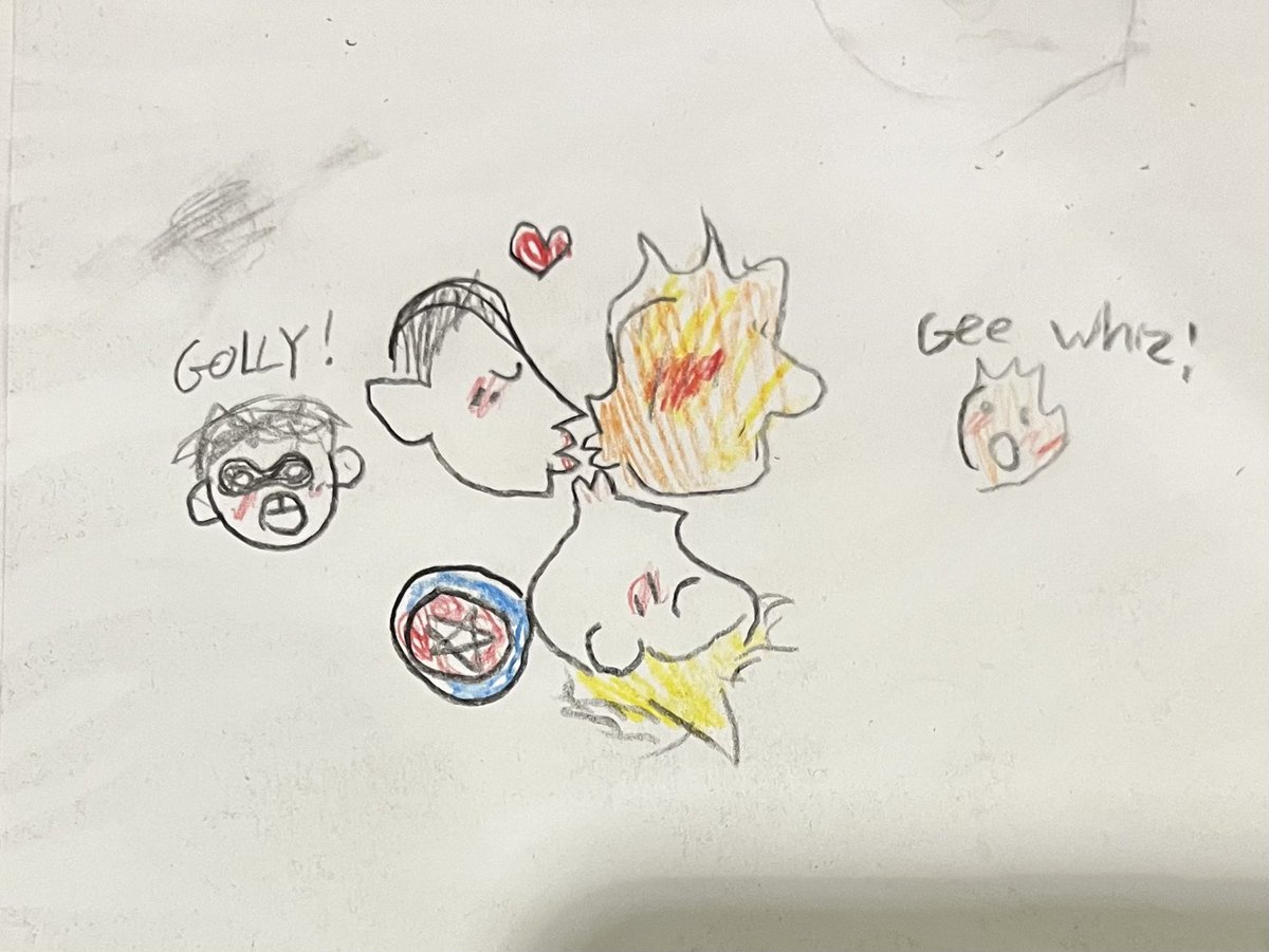 invaders polycule kiss