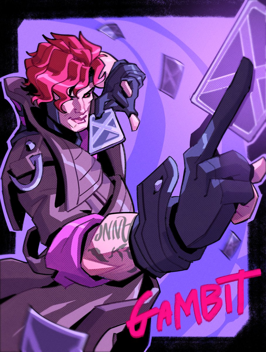 Gambit always knows the odds ♠️

#MarvelRivals #MarvelRivalsfanart