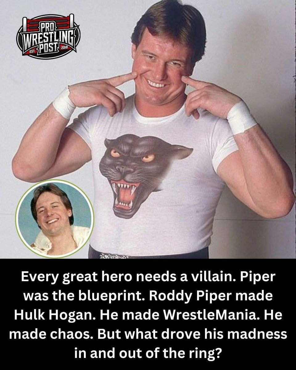 RODDY PIPER: ‘God takes care of fools and babies’. 

Before ‘Stone Cold,’ there was Rowdy Roddy Piper. Anti-hero. Instigator. Rule-breaker. Piper paved the way for an entire generation — but his real story might shock you. 🏎️ 🔥 prowrestlingpost.com/rowdy-roddy-pi… #wrestling