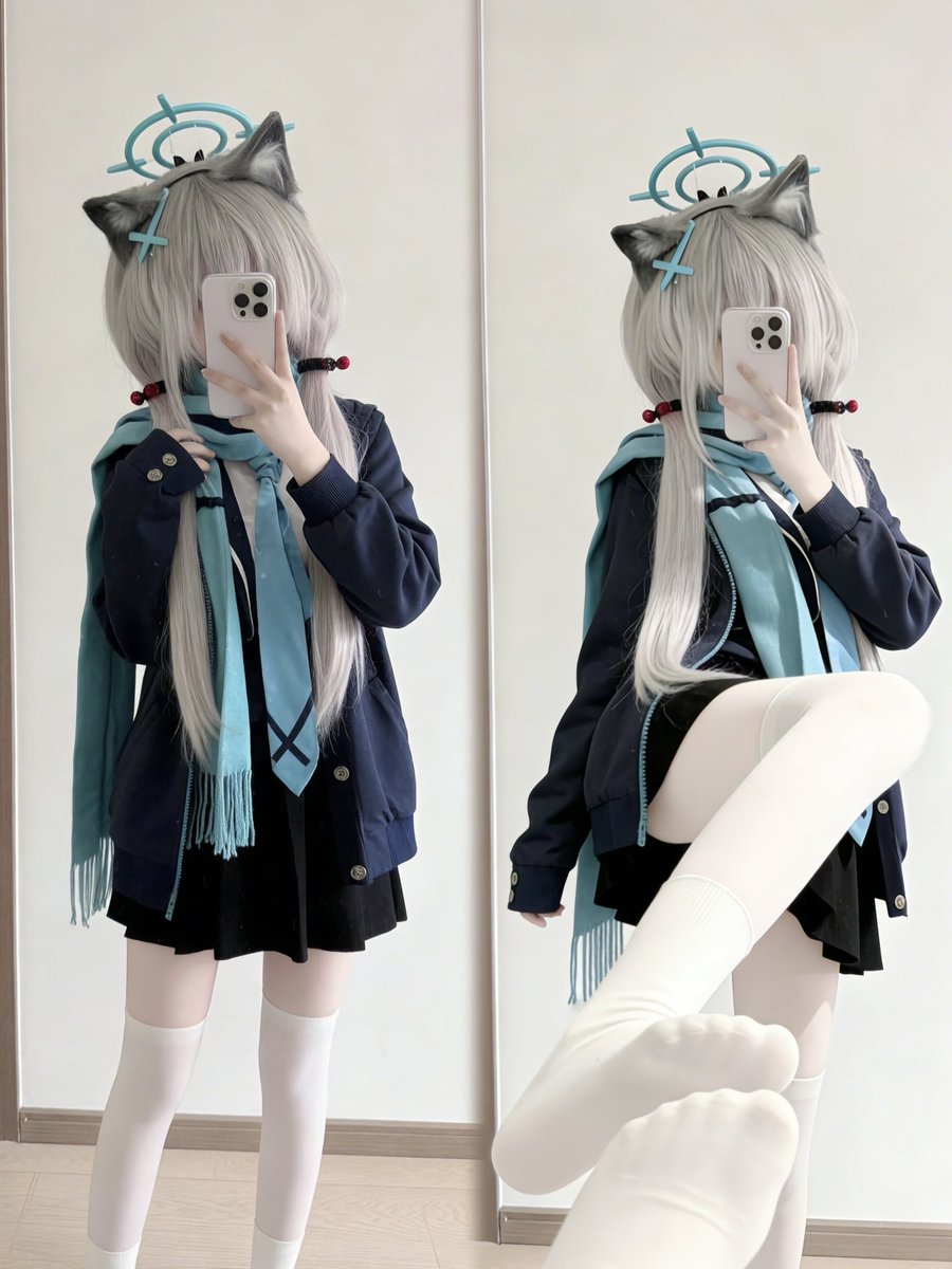 X87654321c's tweet photo. 今天是你的冬日娇羞小女友~ https://t.co/GrtOun62Wm