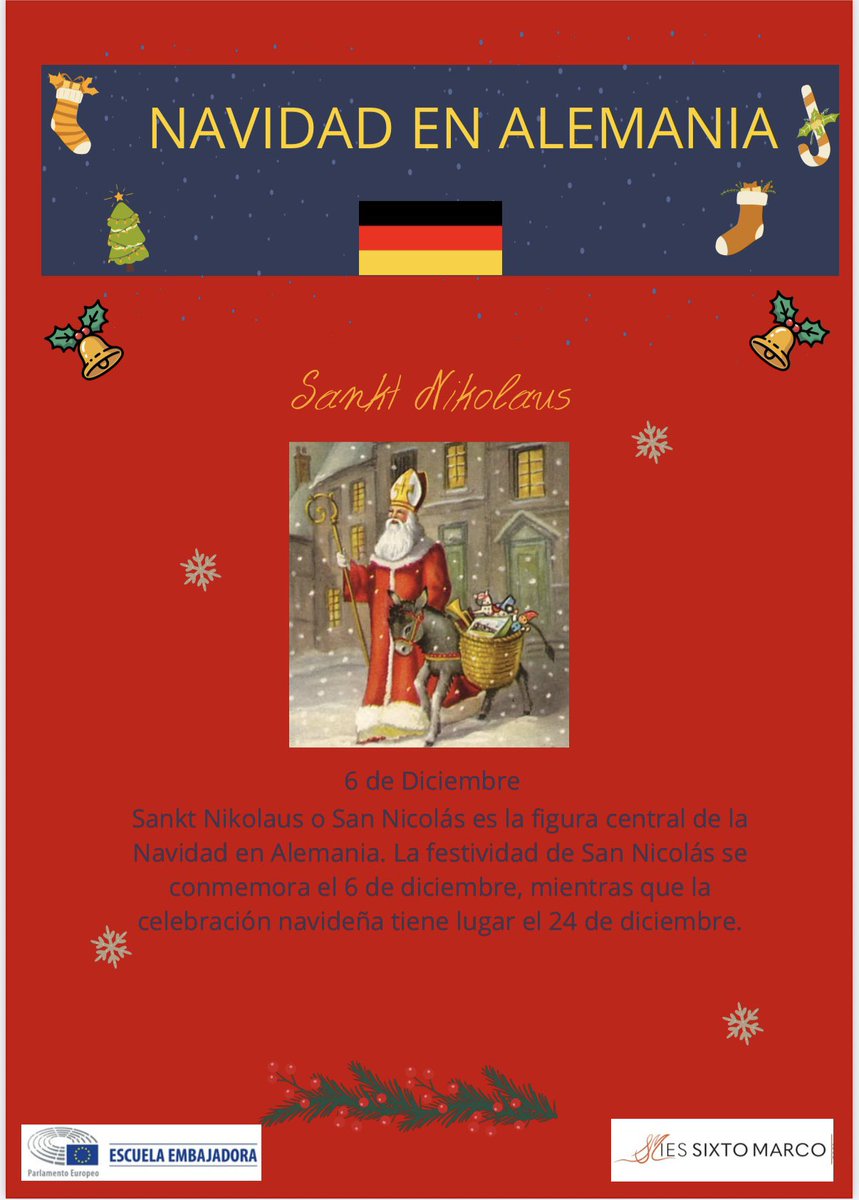 Navidad en Europa <a href="/sepiegob/">SEPIE</a> 
<a href="/EUErasmusPlus/">Erasmus+</a>
#ErasmusPlus
@ErasmusPlusSEPIE 
@parlamentoeuropeo
@europedirectcvalenciana
/Europedirectcvalenciana
<a href="/Europarl_ES/">Parlamento Europeo en España</a>
Parlamentoeuropeo.ES
@europeanparliament 
Escuelasembajadoras.eu
#EPAS 
#escuelasembajadoras 
@comisioneuropea