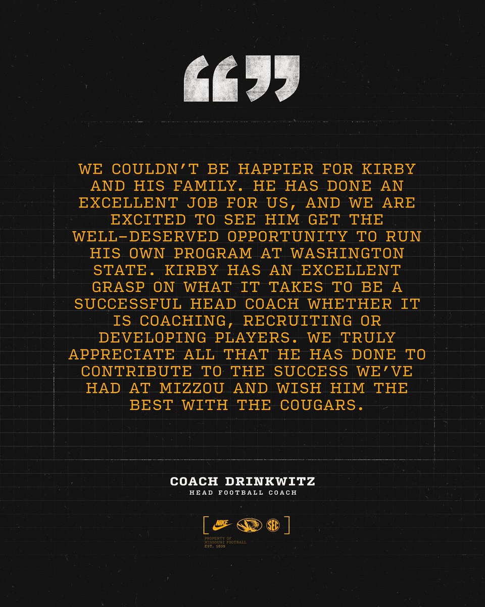 Mizzou Football tweet media