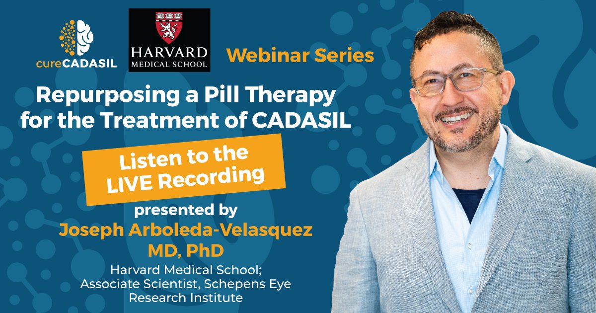 cureCADASIL tweet media