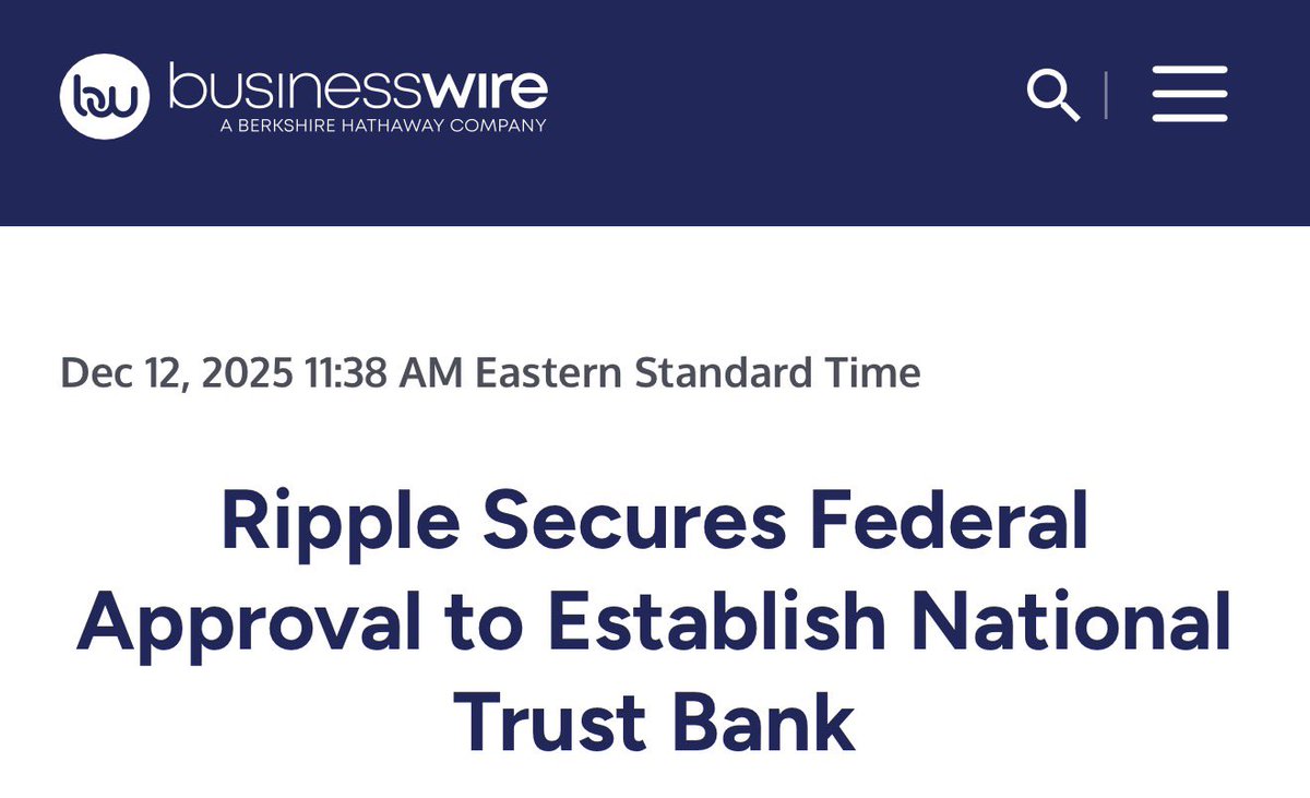 🚨IT'S OFFICIAL:
<a href="/Ripple/">Ripple</a> will become a bank! #XRP 
🏦RIPPLE NATIONAL TRUST BANK💥

First XRP went full bank mode with Ripple's new national trust bank charter🏦... now imagine 🤔 if Flare #FLR followed suit and became the world's first truly decentralized, smart-contract-powered