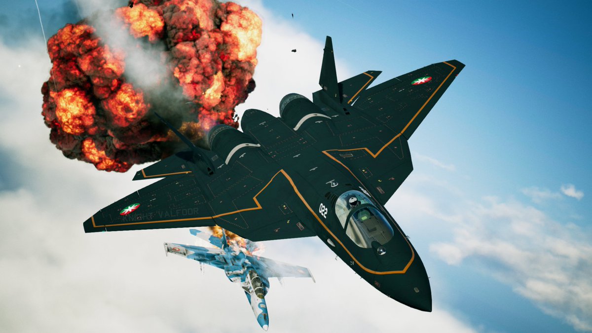 New aircraft skin mods for Ace Combat 7 on PC depicting the protagonist ...
