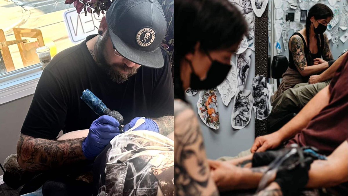 Get ink for a good cause: Fort St. John tattoo shop offers discounts for donations in Christmas fundraiser's return bit.ly/4pH8ThM #news #fortstjohn #yxj