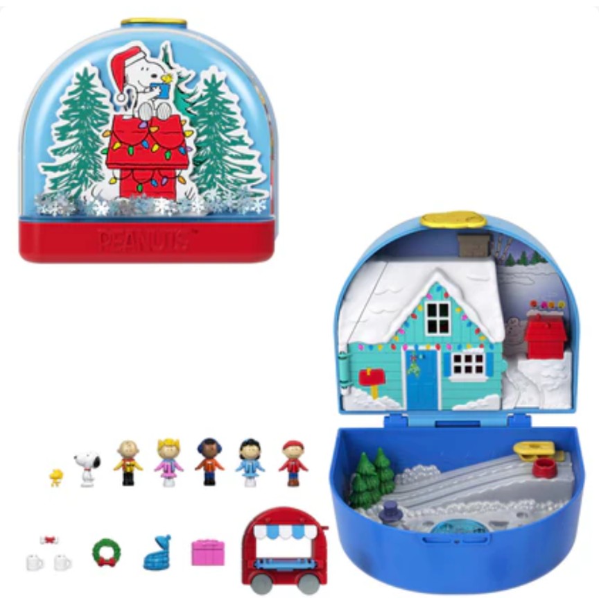 マテルアメリカのDM見ていたら ポーリーポケットとピーナッツのコラボ