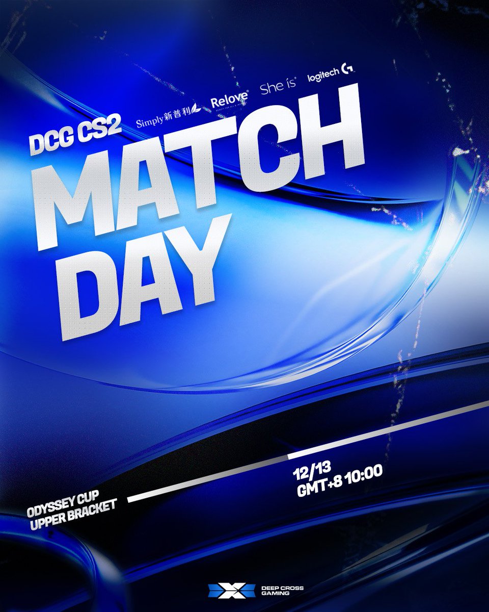 DeepCrossGaming's tweet image. #DCGCS2

| Odyssey cup  |

12/13 10：00 vs Team Nemesis Asia

youtube.com/live/cpYAhzYfb…

#CS2 #deepcrossgaming
#game #esports
#LogitechG #新北電競基地
#Simply新普利 #Relove