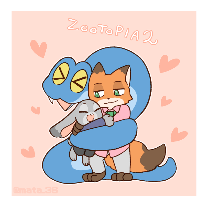 mata_36's tweet image. ズートみましたピア🦊🐰🥕ニクジュディです
#wildehopps