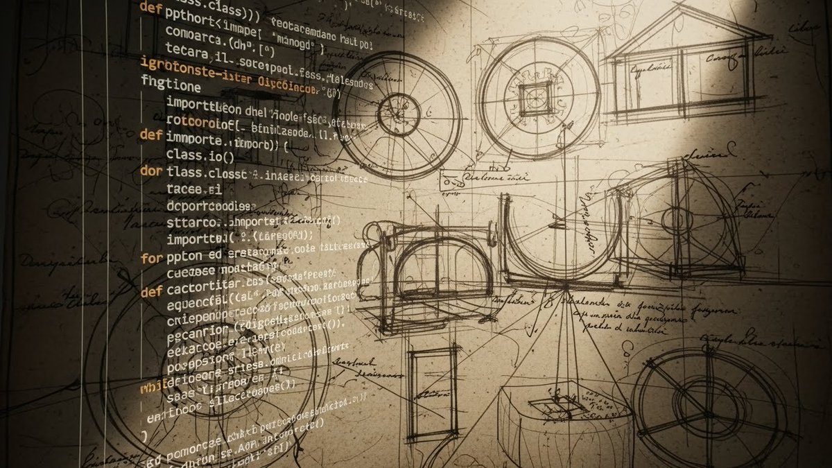 0xsecondsample's tweet image. Davinci engineering coded in Italian #pythonprogramming