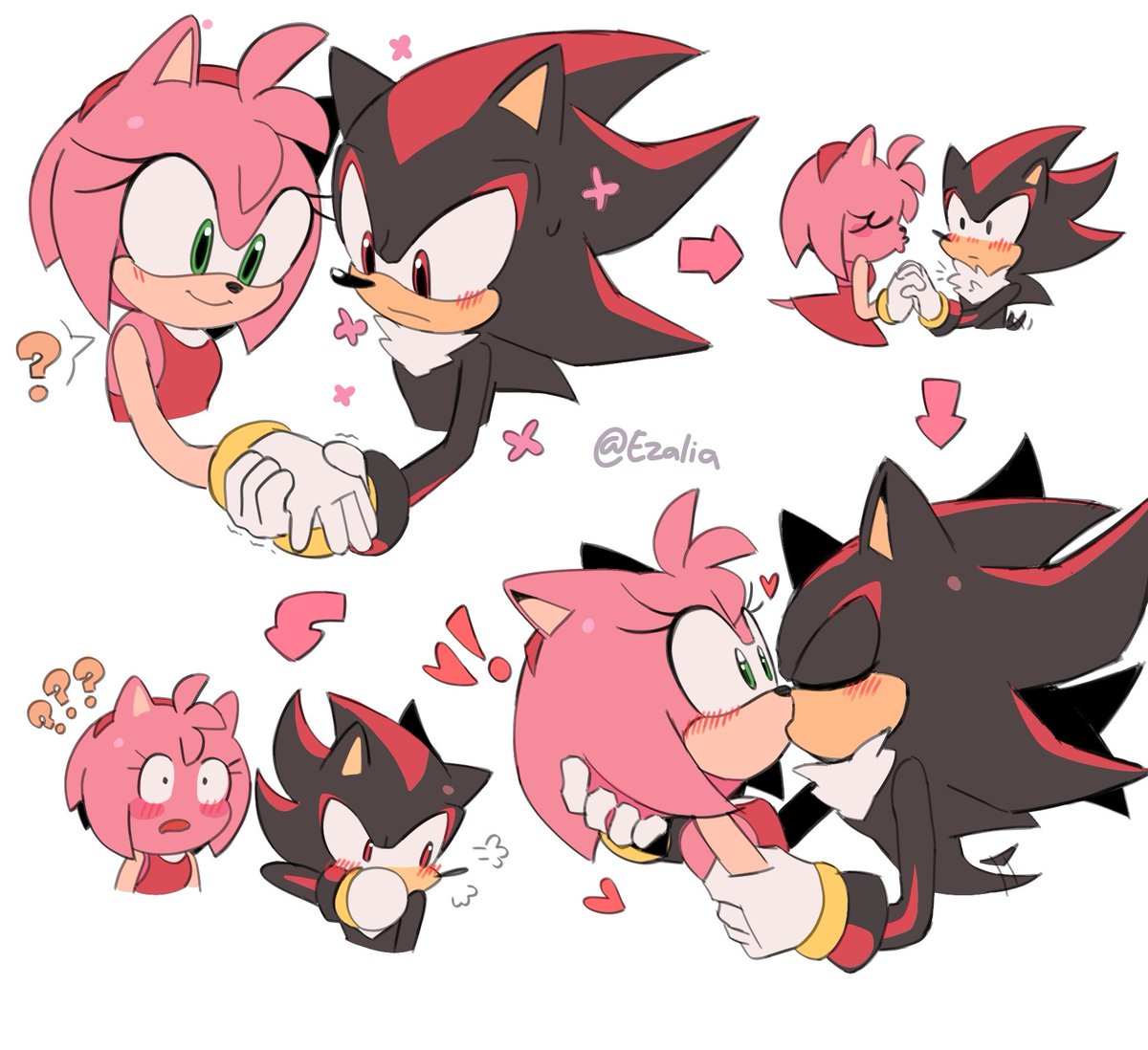 #shadamy #ShadowTheHedgehog #amyrose #shadowxamy 
Ooc