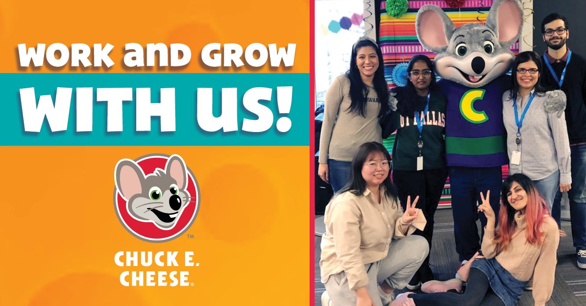 Chuck E. Cheese Jobs tweet media