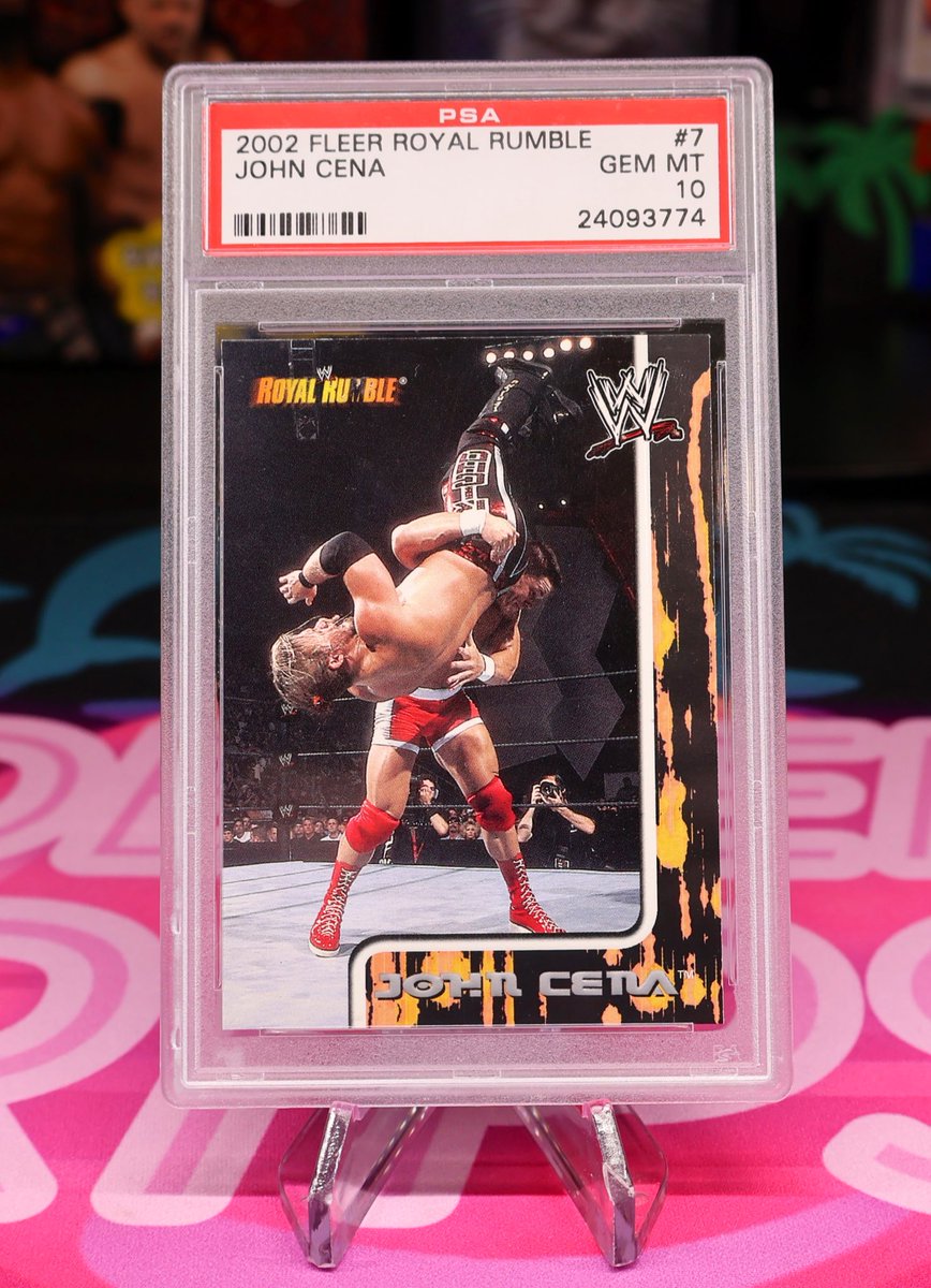 I am not emotionally prepared for tomorrow night. This is the one card I’d never sell. #ThankYouCena