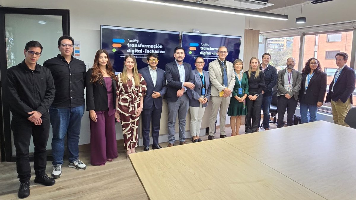 OITAndina's tweet photo. Con un 1er Comité Directivo, hoy se activó una nueva plataforma de alianzas para impulsar una transformación digital +inclusiva👩🏿💻 en Colombia🇨🇴 #IDTF con el Viceministerio de Transformación Digital @Ministerio_TIC, la @UEenColombia y @JointSDGFund
En 2026 rumbo al futuro digital https://t.co/w8uen2hPPq