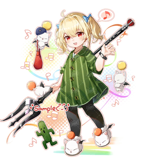 #VGenComm #Lalafell My first completed commission on VGen! Thank you for the order - the Lalafell is really so cute.