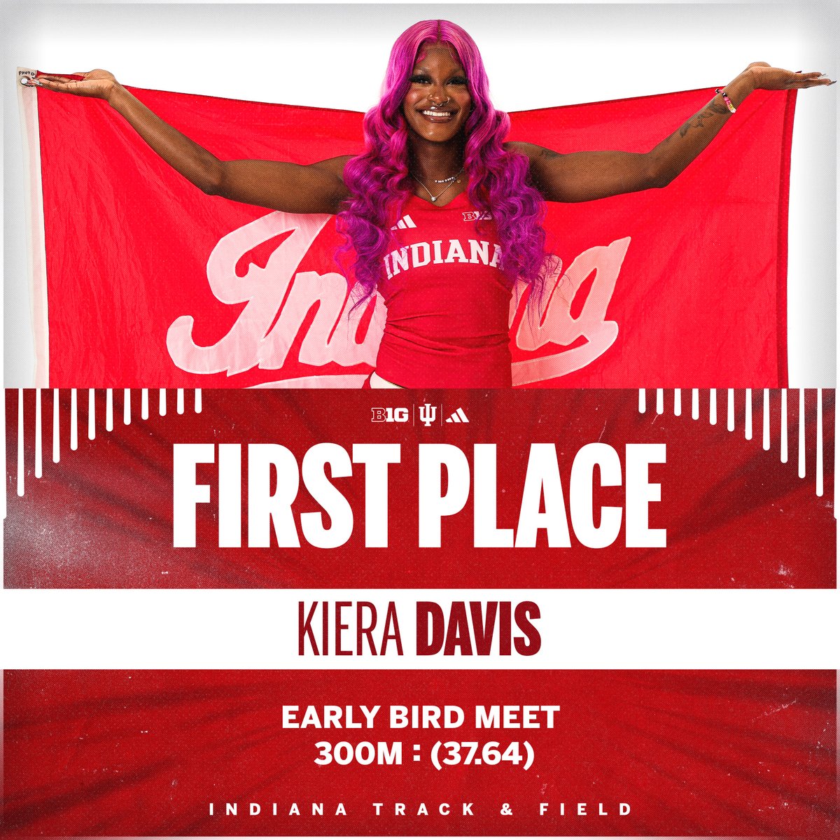 Indiana Cross Country + Track & Field tweet media