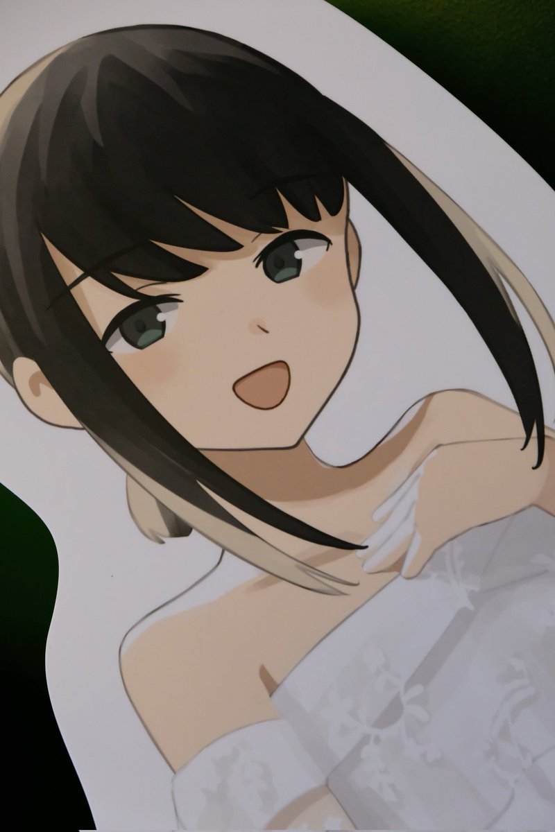 Eve賞　キャラキャップぼにぼに　紙吹雪付き 吹雪ちゃん好き。大好き。 ドレスパネル本当にありがとうございまあ