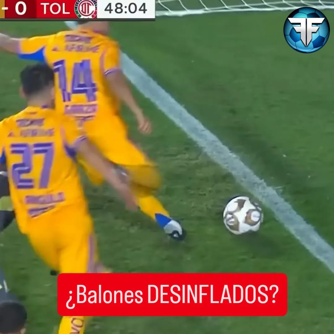 Futbol_Fino's tweet photo. ¿Suerte o Trampa?

Un balón profesional debe pesar entre 410 y 450 gramos y me corresponde comunicarles que hay una posible versión que algunos útileros desinflaron una cantidad de balones, motivo por el cual varios de ellos no robaban de manera normal en la cancha del Universitario.

Un día Tigres falsificó la firma de Osmar Donizette.

Un día Gignac le anotó gol al Veracruz cuando estaban protestando

Un día Tigres uso alineación indebida bajo el mando de Miguel Herrera 

En la era de Guido Pizarro no me sorprendería para nada que usarán balones desinflados en una final.

Esto me huele muy raro, ahora  resulta que a la Trampa le quieren llamar "Suerte de Campeón"

#LoMásFinoDelFutbol