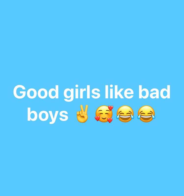 KISSTOBEXY's tweet photo. Good gul s lik bad boys. #sstvi #FYP 
Is that true? https://t.co/QqDaHNrvWM