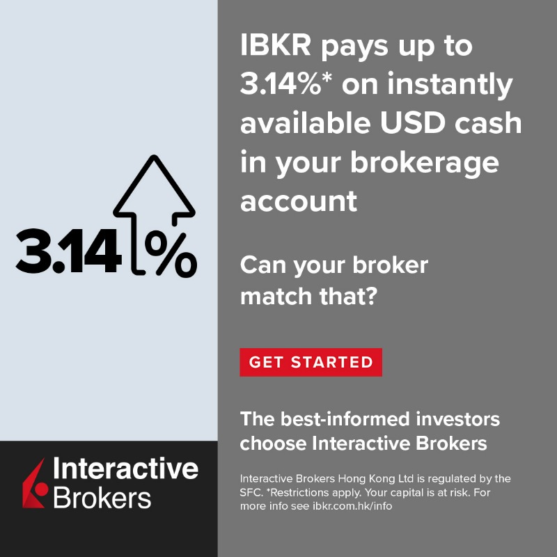 IBKR's tweet photo. What interest rate does your broker pay? Interactive Brokers’ clients earn up to 3.14% on uninvested USD cash balances.