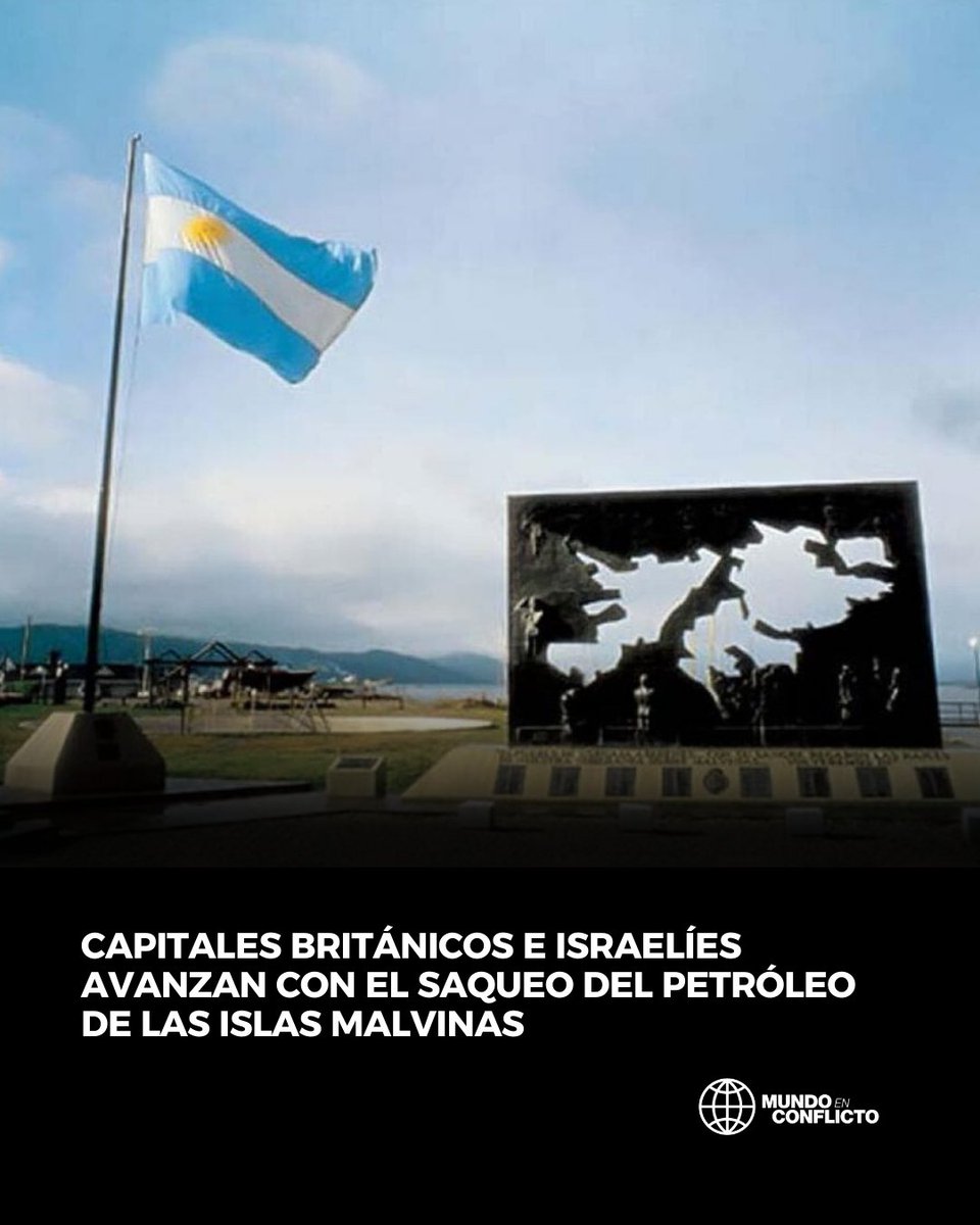 MundoEConflicto's tweet image. 🇦🇷🇬🇧🇮🇱 | REINO UNIDO E ISRAEL SAQUEAN EL PETRÓLEO DE LAS ISLAS MALVINAS

▪️ El Reino Unido autorizó a empresas británicas e israelíes a avanzar con la explotación del yacimiento petrolero Sea Lion, pese al rechazo de la Argentina y a las resoluciones de la ONU.

📲 Leé la nota…