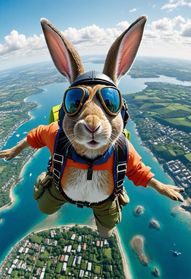 EB_easterbunny's tweet photo. You can fly Mr Rabbit #AIイラスト https://t.co/Prlf8TLfh9