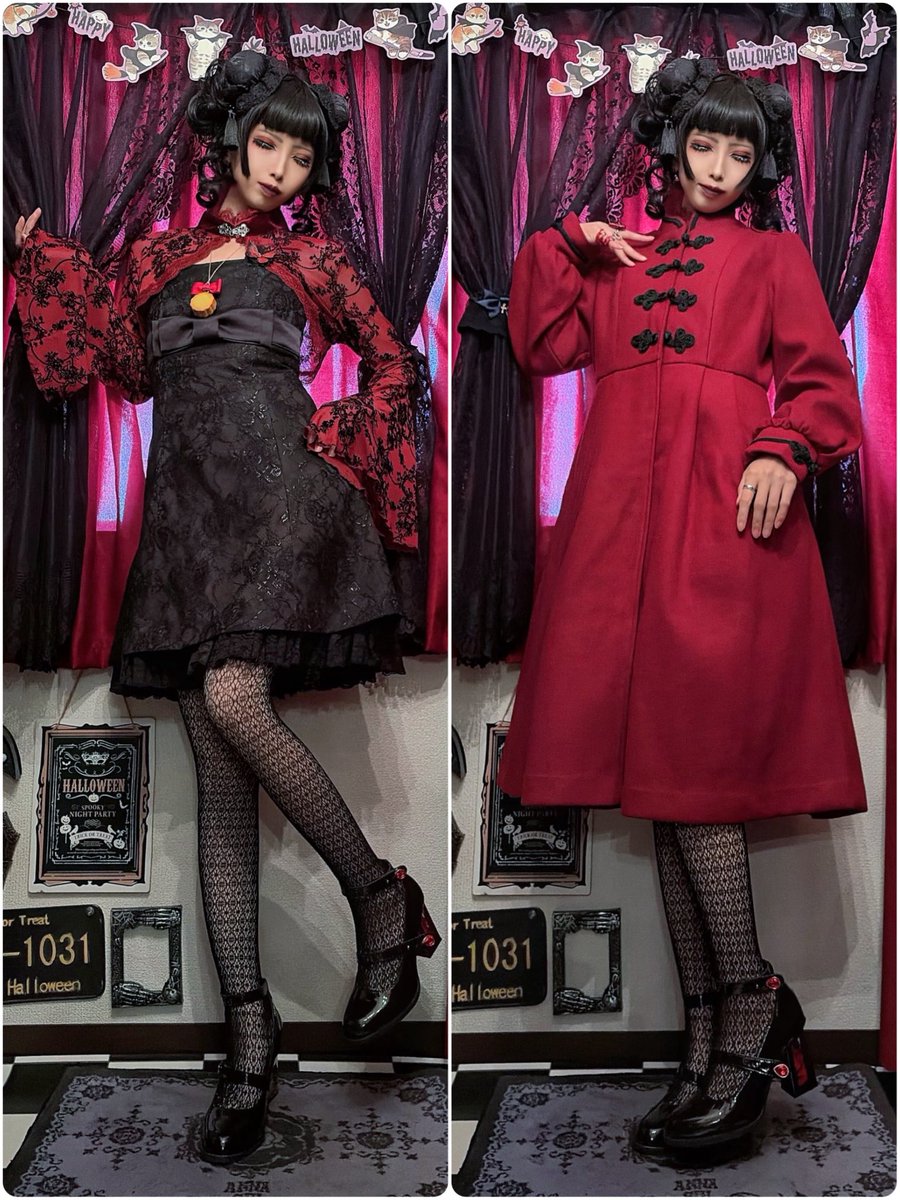 ＿＿＿＿悪女の微笑 dress† ジーザスディアマンテ coat† axes femme