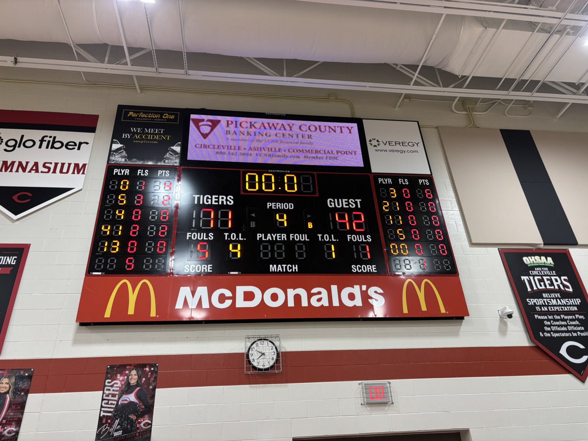 Circleville defeats Liberty Union 71-42, Addison Edgington leads all scoring with 25 points and 8 rebounds.