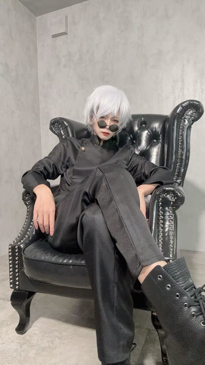 はれページ ⭐︎五条悟 Karasuスタジオ 呪術廻戦:さしす/コスプレ 青春 五条悟:@kairi1974 家入硝子