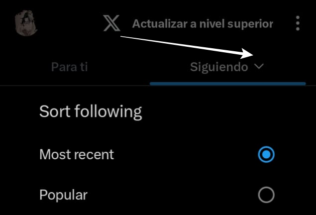 LustLoveLustD's tweet photo. 𝐊𝐔𝐑𝐎.⠀:⠀recuerden que deben configurar esto para ver la TL en orden cronológico. 

(Dale rt para que aparezca en las tl popular y lo vean /?) https://t.co/TJ748VUrk2