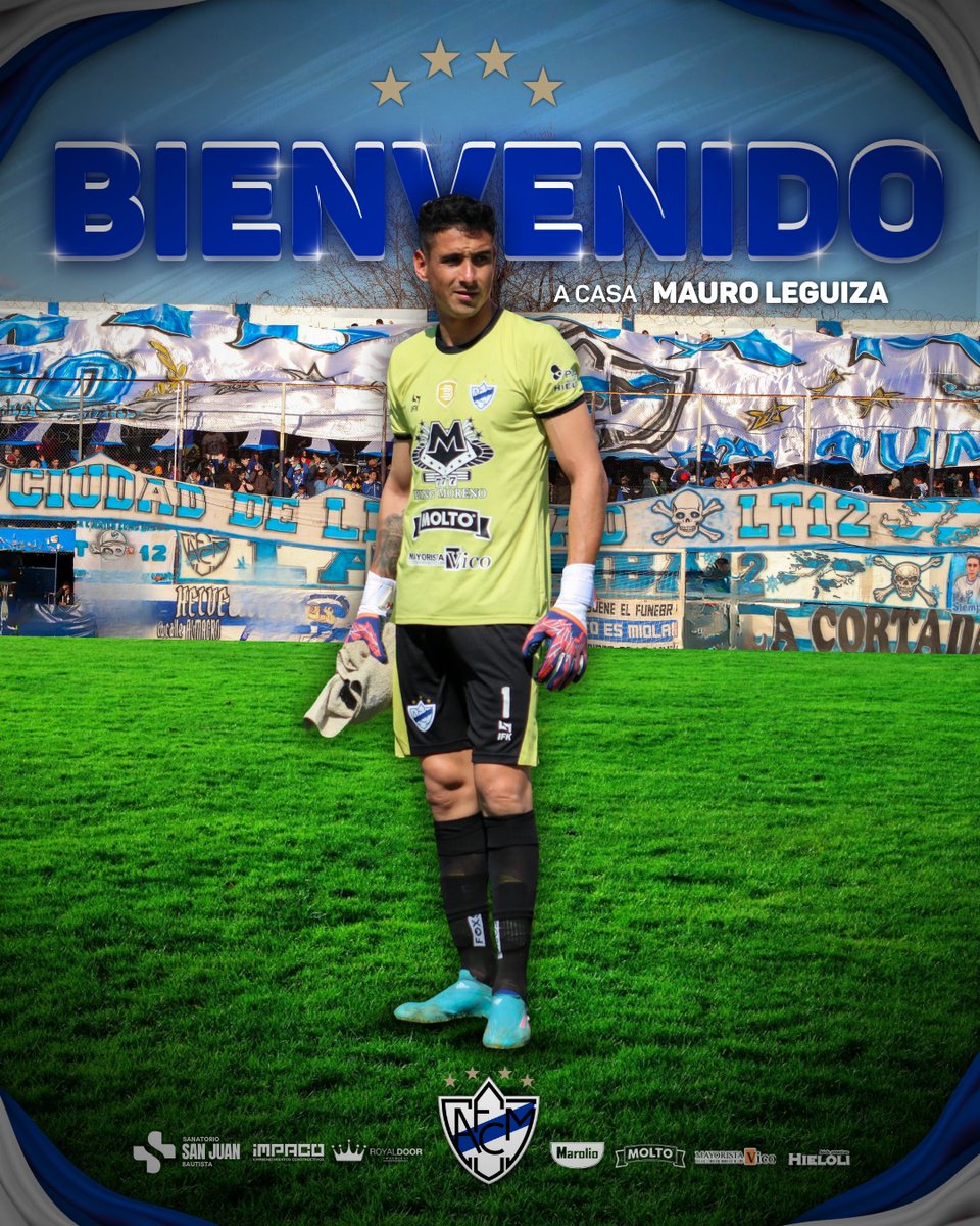🇫🇮 ¡𝘽𝙄𝙀𝙉𝙑𝙀𝙉𝙄𝘿𝙊 𝘼 𝘾𝘼𝙎𝘼, 𝙈𝘼𝙐𝙍𝙊! 🧤

El Club Atlético Ferrocarril Midland le da la Bienvenida al arquero Mauro Leguiza, quién regresa al Funebrero tras su paso a préstamo por <a href="/ClubAGuemes/">Club Atlético Güemes</a> 

🫂 ¡Vamos a por todo Mono @mauroleguiza36 ! ✅